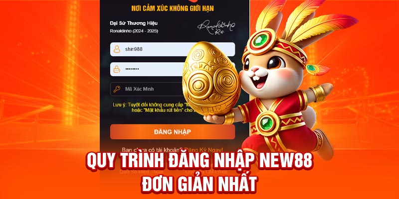 Quy trình đăng nhập New88 đơn giản nhất